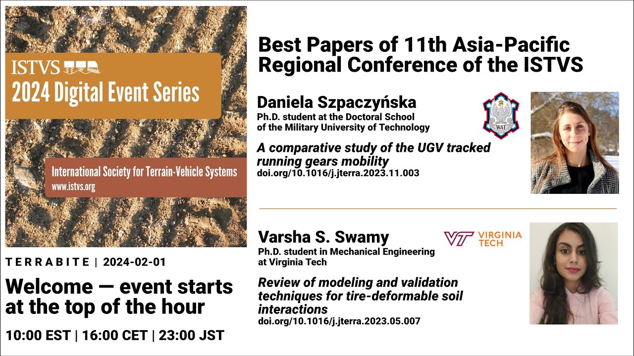 Terrabite | Best Papers of 11th Asia-Pacific Regional Conference of the ISTVS