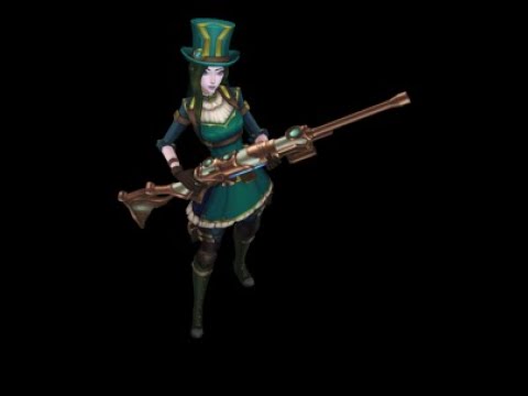 Classic Caitlyn (Green) Chroma - League of Legends