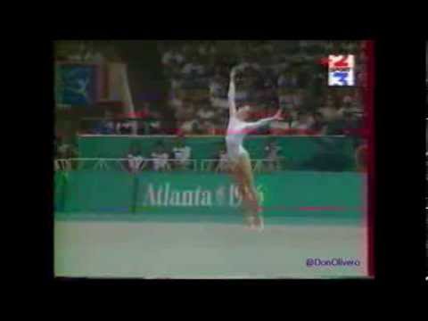 Kristin SROKA (GER) ball - 1996 Atlanta Olympics Qualifs