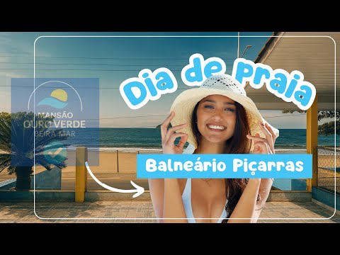 Santa Catarina Balneário Piçarras - Essa você nao conhecia - Mansão Ouro Verde Beira Mar com Piscina