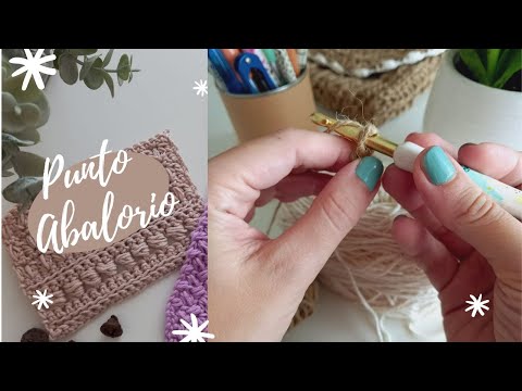 Punto Abalorio a crochet