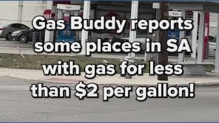 Gas prices dip in Texas