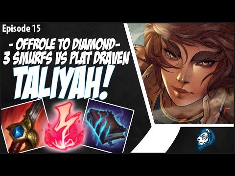 3 SMURFS VS A PLATINUM DRAVEN - OffRole to Diamond - Ep. 15 | League of Legends