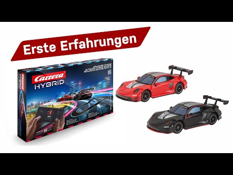 Carrera HYBRID 💥- Inbetriebnahme und die erste Testfahrt
