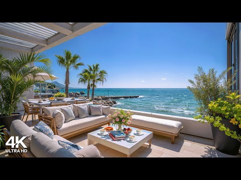 Sweet Summer Jazz By The Sea - Positive Bossa Nova Jazz & Waves Sound For A Peaceful Morning Retreat