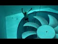he couldn't escape the world's deepest pool..