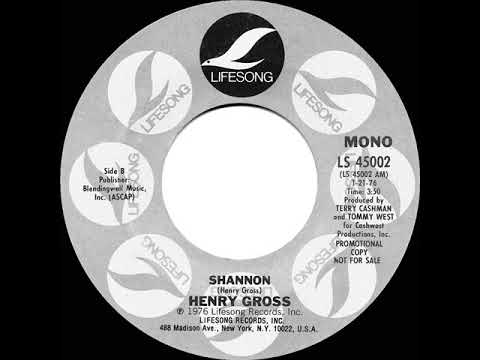 1976 Henry Gross - Shannon (mono radio promo 45)