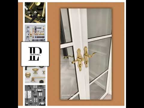 INSTALL LIVING DOOR GOLD LEVER MORTISE LOCK IN KOTA KEMUNING