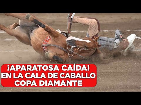 Gabriel Ochoa sufre aparatosa caída en la cala de caballo
