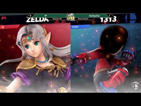 SloBroke #90 - JP (Zelda) vs ZipZapZop (Mii Brawler) - Loser's Top 8