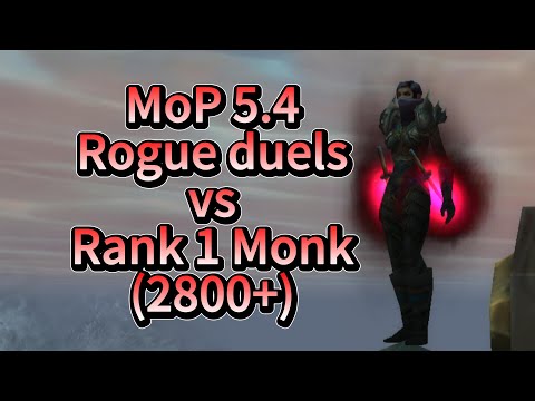 MoP Rogue vs Rank 1 Monks 2800+