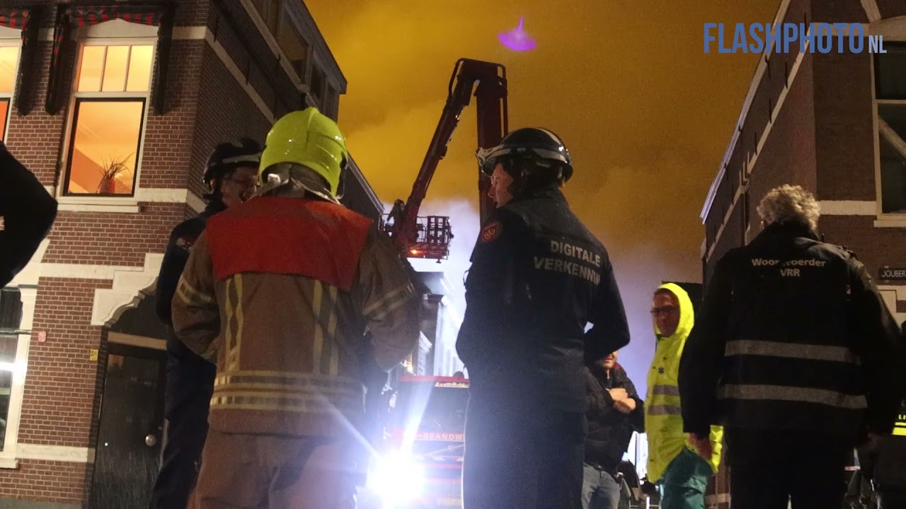 Zeer grote brand in woning – President Steynstraat Maassluis