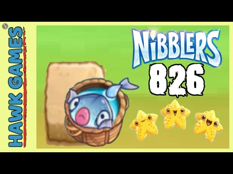 Fruit Nibblers Level 826 - 3 Stars Walkthrough, No Boosters