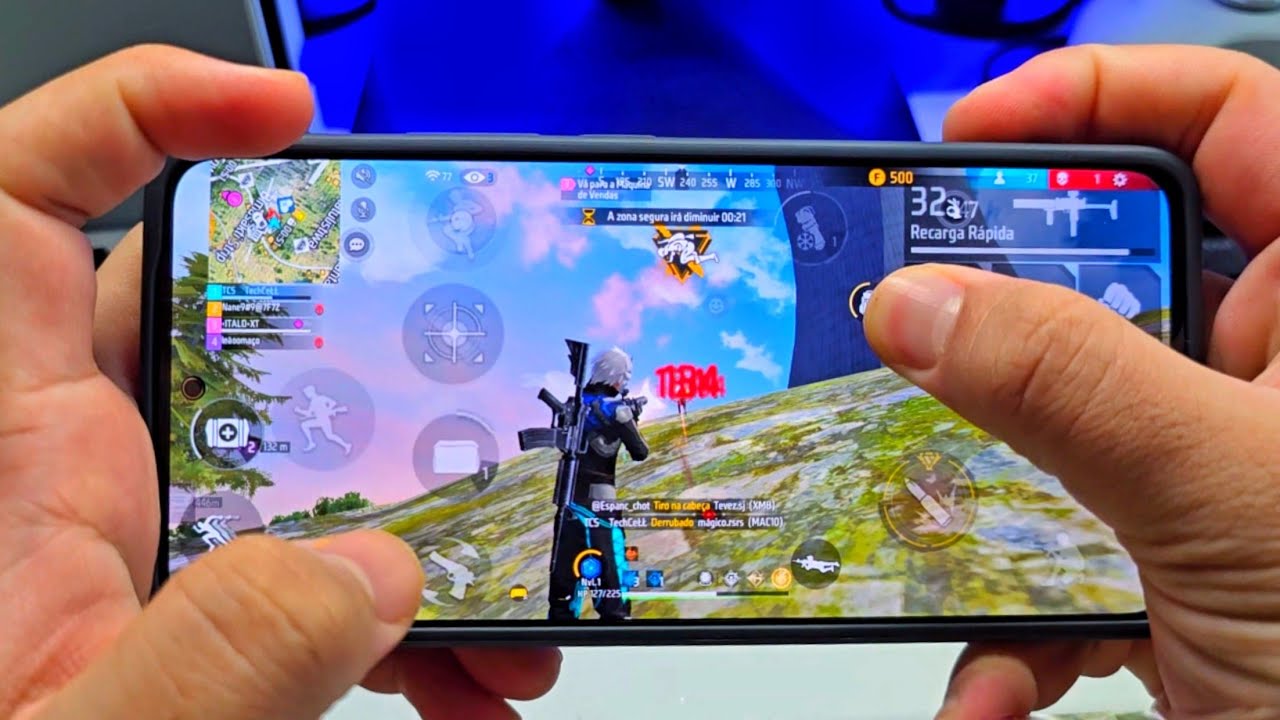 REDMI NOTE 13 FREE FIRE ULTRA 120HZ! ME SURPREENDEU!