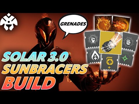 Solar 3.0 Sunbracers Build (Unlimited Solar Lava Grenades & Healing) | Season of The Haunted