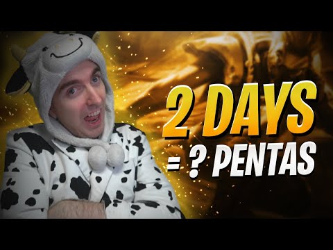 TWO DAYS OF EUW AND I GOT THIS MANY PENTAS... - COWSEP