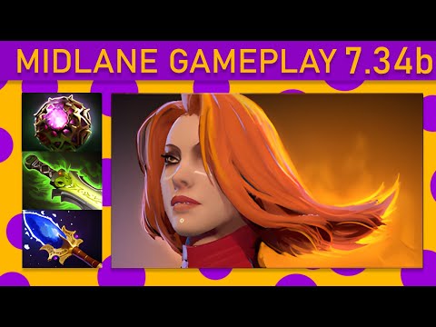 ⭐15+ Kills! Lina Mid Gameplay - Dota 2 Top MMR
