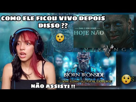 REACT 2 EM 1 | (Vikings) Bjorn Ironside | O Homem Mais Forte| (Vikings) Ivar O Sem Ossos | Hoje Não