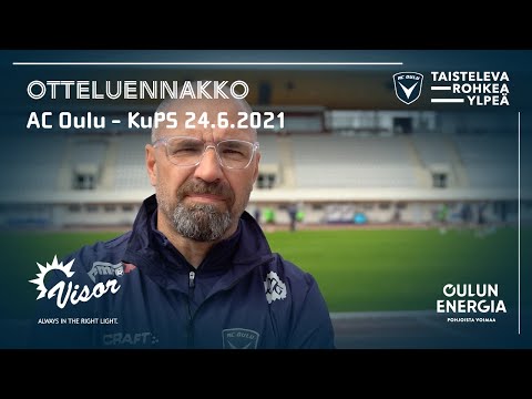 ACOTV: Visor otteluennakko AC Oulu - KuPS 23.6.2021 (Veikkausliiga)