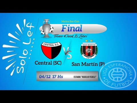 CENTRAL (SAN CARLOS) vs SAN MARTÍN (PROGRESO)