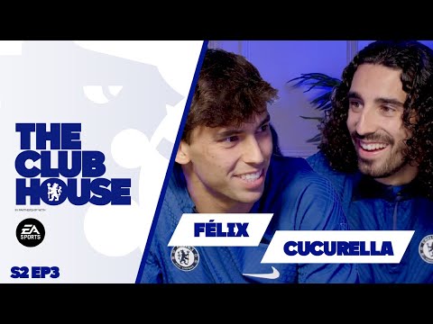 DROGBA or TERRY? Who would FELIX and CUCURELLA rather play with... The Clubhouse | S2 Ep3