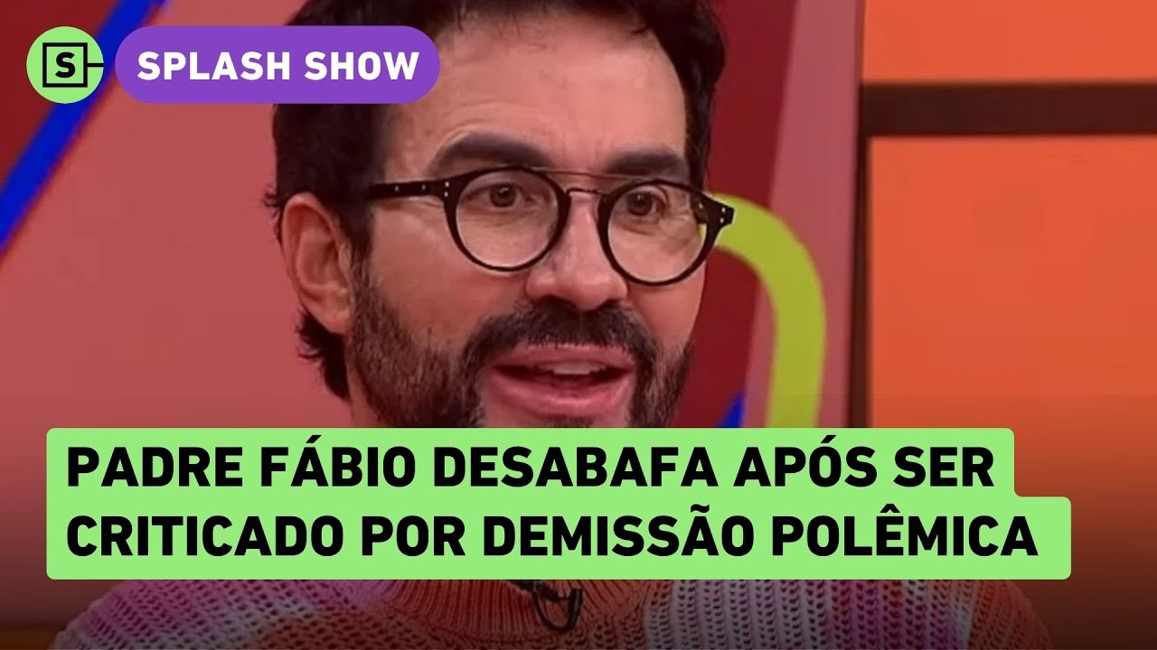 Padre Fábio de Melo se manifesta após ser criticado por demissão: 'Redes são armadilha do diabo'