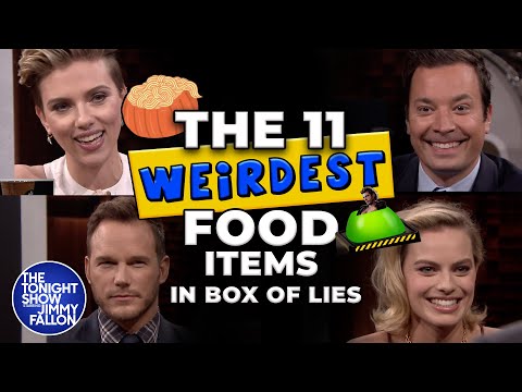 嘘の箱』に登場する奇妙な食べ物11選 (The 11 Weirdest Food Items in Box of Lies)