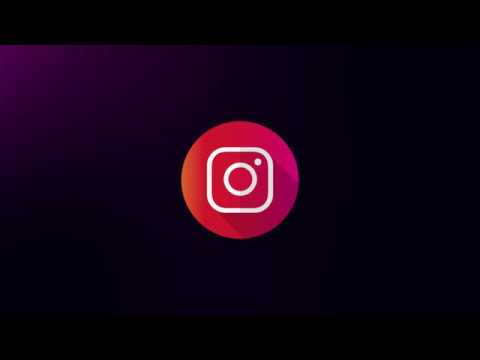 Instagram logo intro