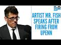 Fired After Zionist Uproar Artist Mr Fish Won T Stop Drawing The Truth The Marc Steiner Show