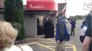 Filming of the TV show Restaurant Impossible