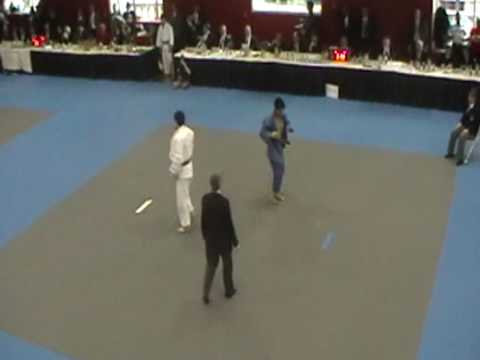 Edwin Vallejo vs  Alexis Morin-Martel (CAN) NY Open Judo Championships 2009