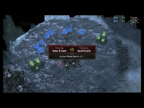 [CrossFinal] Archon Mode Match SSL vs GSL set1