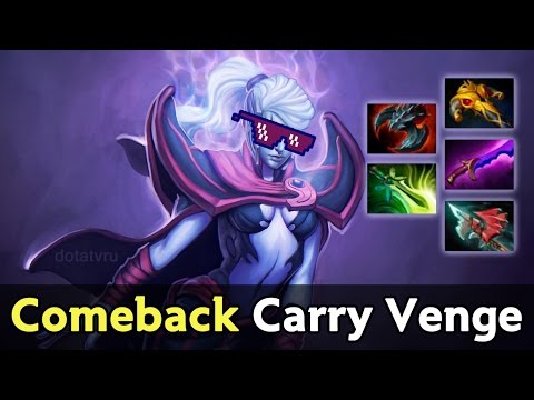 Carry Vengeful Spirit + magical Ember — Mineski vs Faceless