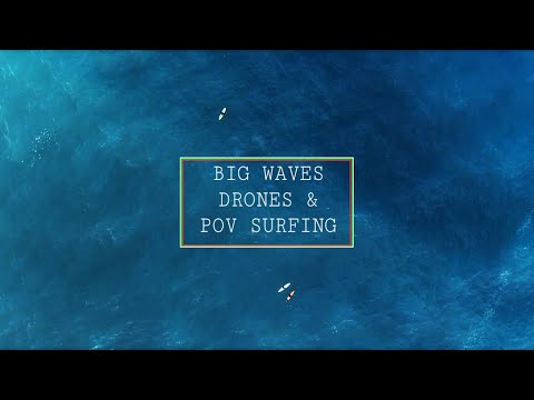 Drone and POV surf session at Injidup