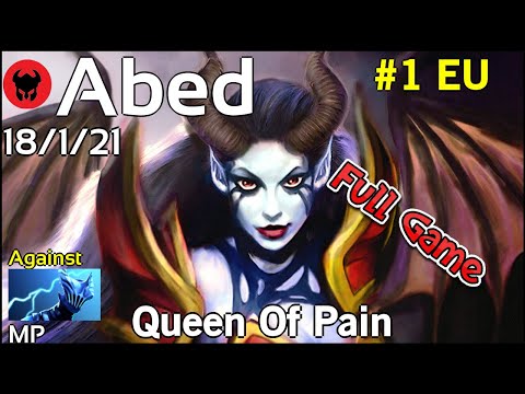 Abed [Fnatic] plays Queen Of Pain!!! Dota 2 Full Game 7.21