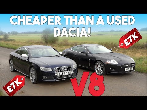 SCHNÄPPCHEN: LUXUS-V8! Welcher ist der Beste? Jaguar XK vs. Audi S5