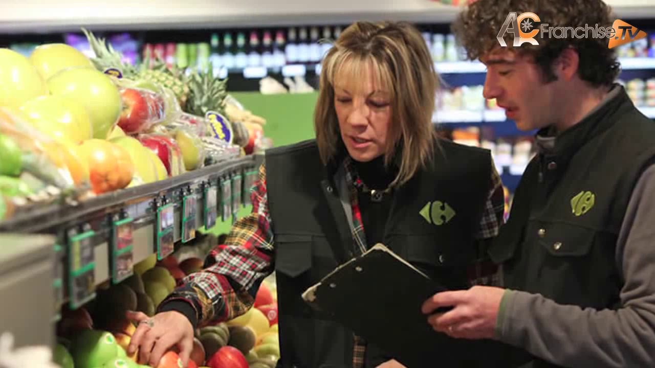 Présentation de la franchise de commerce alimentaire Carrefour montagne