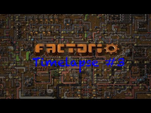 Factorio RailWord #3 Timelapse (Sub Content)