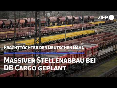 Bahn plant massiven Stellenabbau bei Frachttochter DB Cargo | AFP