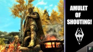 AMULET OF SHOUTING!!- Xbox Modded Skyrim Mod Showcase