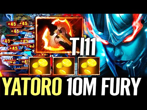 🔥 YATORO Phantom Assassin 10min FURY Fastest Farm — No. 1 Contender TI11 Champion Dota 2 Pro