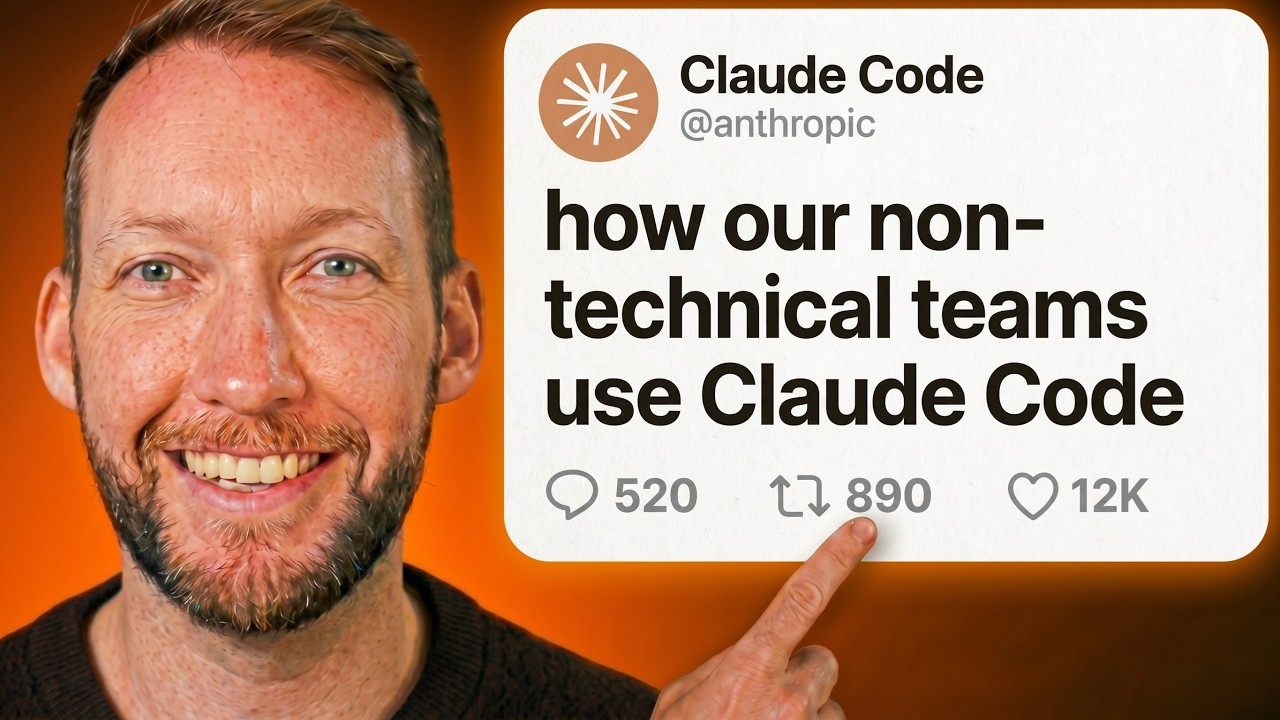 How Anthropic Teams ACTUALLY use Claude Code day to day (for non-engineers)