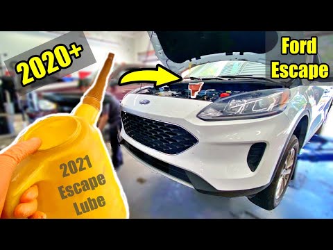 How To | 2020 + | Ford Escape | Oil Change & Oil Reset |