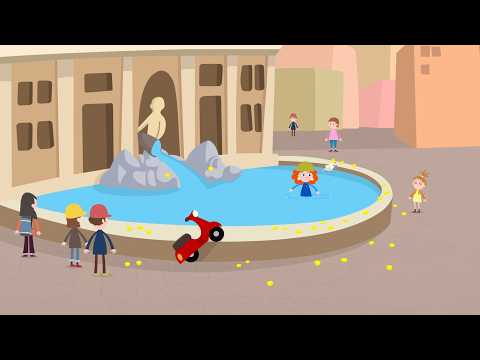 Frida's Reise nach Rom 🏛️ 🍕 Kinder-Cartoon - Hey, da kommt TaNte FriDa