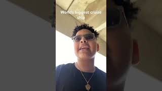 Worlds biggest cruise ship spring cruize part 1