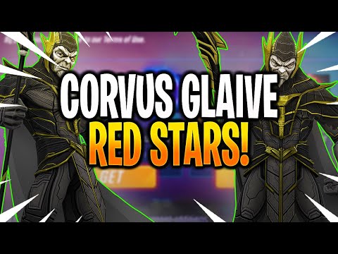 *NEW* CORVUS GLAIVE RED STAR ORB OPENING! - MARVEL Strike Force - MSF