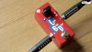 Video thumbnail for EWS Little Brute Drive distortion guitar effects pedal demo by TotalGuitar
