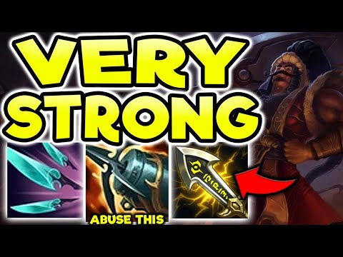 TRYNDAMERE TOP IS YOUR GOLDEN-TICKET FOR TOPLANE (1V9 CHAMP) - S12 Tryndamere TOP Gameplay Guide