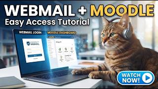 How to Access Webmail & Moodle | Step-by-Step Tutorial