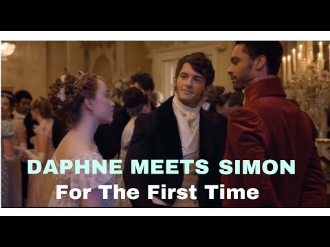 Bridgerton - Daphne Meets Simon For The First Time (1x01)